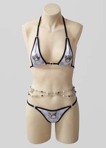 Micro Triangle Bikini Set- Bunny Babe