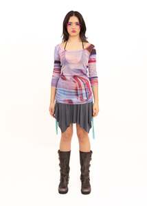 Independent Designer: Mall Top- BB Exclusive Dead Stock Jimmy D Mesh