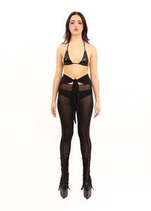 Zero waste mesh pants