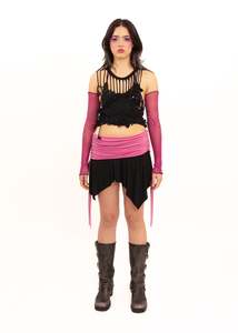 Weave Top- Black