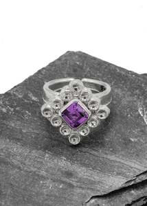 Jewellery: Dollar Store Diamond ring in Groovy Grape