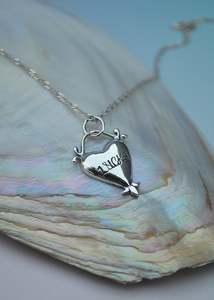 Lucky heart pendant