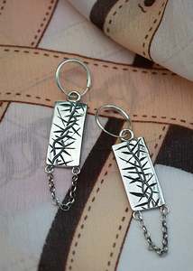 Thorn Chain earrings