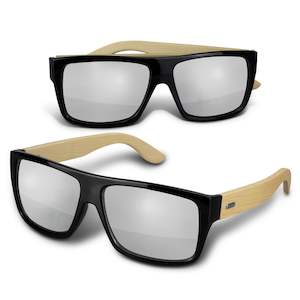 Clothing Shoe Care: Maui Mirror Lens Sunglasses - Bamboo