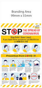 Covid-19 - DLE Flyer with Magnet V1