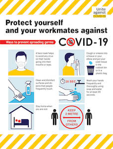 Covid-19 Lightweight Corflute Signs V2