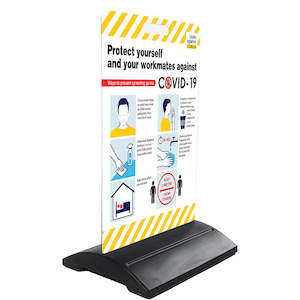 Covid-19 Footpath Sign V2