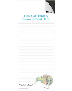 Magnetic Note Pad - Kiwi and Proud