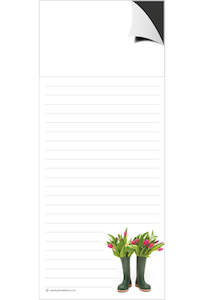 Custom Printed Pens: Magnetic Note Pad - Gumboots