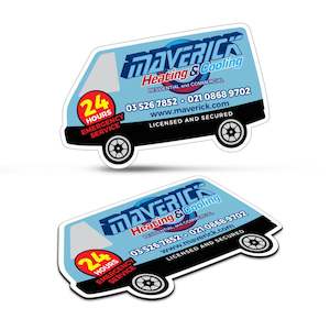 Custom Printed Custom Fridge Magnet: Fridge Magnet 90 x 55mm - Van Shape