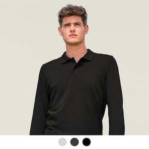 Polos 1: SOLS Perfect Men's Long Sleeve Polo