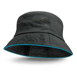 Hot Deal Collection: Bondi Bucket Hat - Coloured Sandwich Trim - Sale