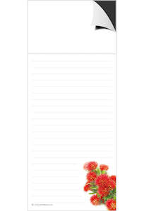 Magnetic Note Pad - Pohutukawa