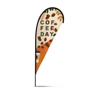 Table Covers Displays: Small Tear Drop Flag Kit