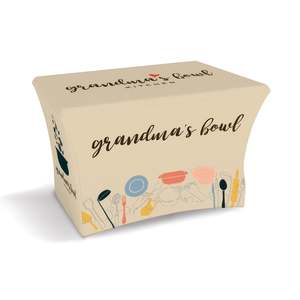 Table Covers Displays: Small Stretched Tablecloth