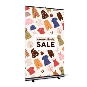 Table Covers Displays: Pull-Up Banner Stand Wide