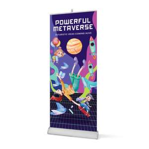 Table Covers Displays: Pull-Up Banner Stand