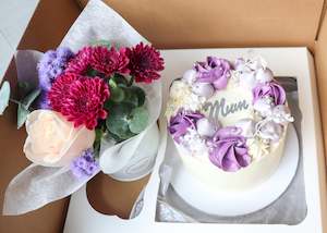 Mother's Day: Mother's Day Flower pot & Bento Cake