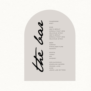 Bar Signage: Olive Bar Sign