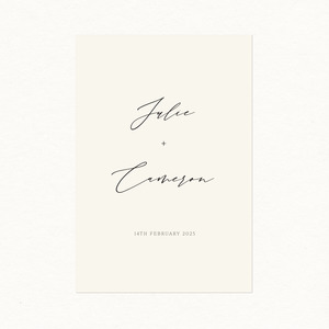 Welcome Signs: Julie Welcome Sign