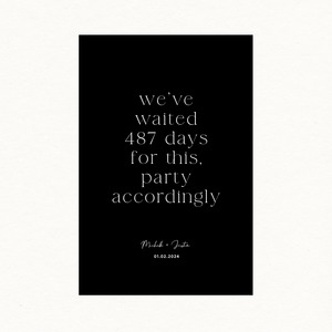 Michelle Welcome Sign