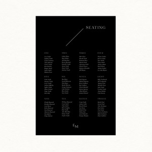 Seating Charts: Ella Seating Chart