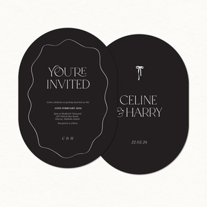 Main Invitation: Celine Main Invitation
