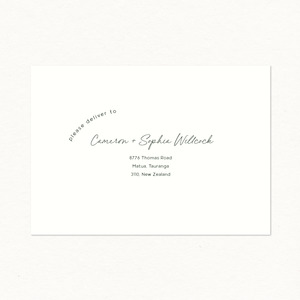 Anna Printed Envelope - Invitation Size