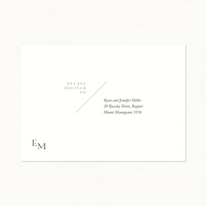 Ella Printed Envelope - Invitation Size