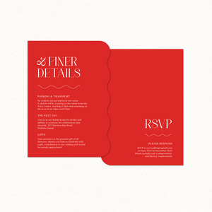 Rsvp Card 1: Sapphire Details & RSVP Card