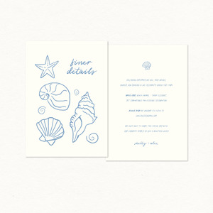 Rsvp Card 1: Shelly Details & RSVP Card