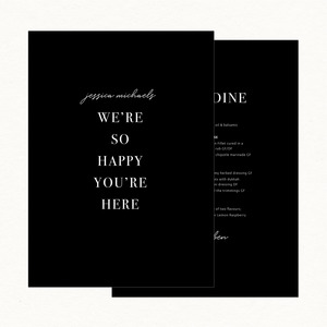 Fern Collection: Fern Menu