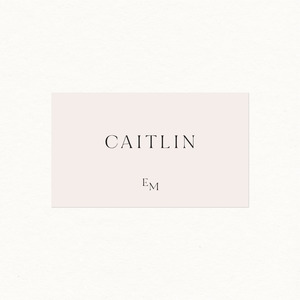 Ella Collection: Ella Place Card