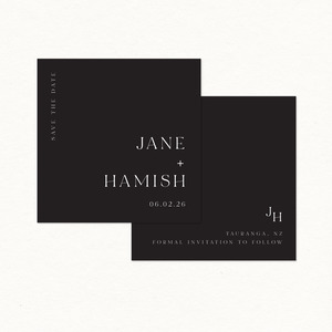 Save The Dates: Jane Save The Date