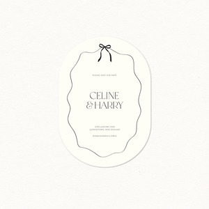 Save The Dates: Celine Save The Date