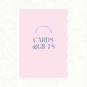 Sapphire Collection: Sapphire Cards & Gifts Sign