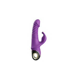 Frontpage: Amore Thrusting Rabbit Vibrator Purple