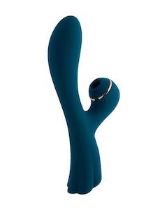 Share Satisfaction 1: Share Satisfaction Adda Rabbit Vibrator Green