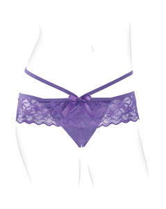 For Couples: Fantasy For Her Crotchless Panty Thrill Her