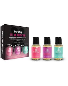 Dona Scented Massage Gift Set 3 x 30ml