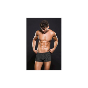 Male Lingerie: Envy Microfiber Boxer L Xl Pinstripe