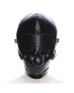 Domination Ball Gag Hood