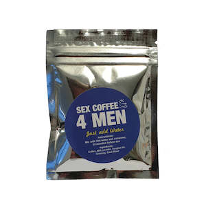 For Couples: Sex Coffee 4 Men Enhancer  Single Serve