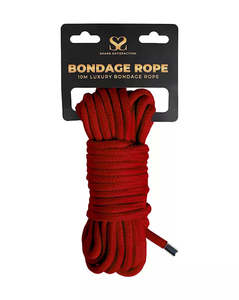 Bondage 1: Share Satisfaction 10 meter-Cotton  Rope with metal head