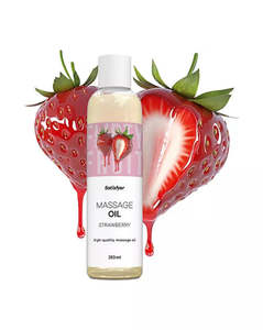 Satisfyer Massage Oil Strawberry 250ml