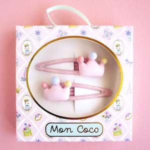 Laura Hinkley: Mon Coco Princess Crown Clips