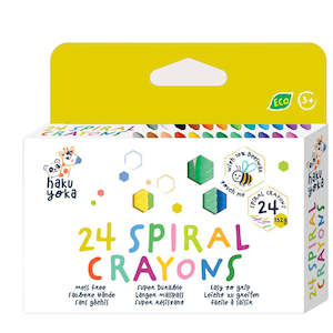 Haku Yoka 24 Spiral Crayons