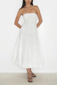Globo Dress | White