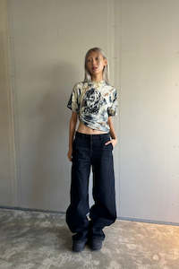 Aries: Rottweiler Tie Dye Ring Tee | Multi