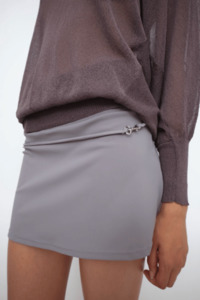 Womens Swimwear: Carolina Mini Skirt | Grey